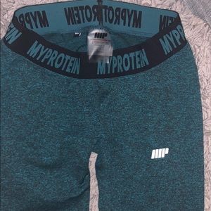 MYPROTEIN Blue/Green Leggings